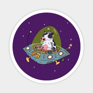 Space Cow Magnet